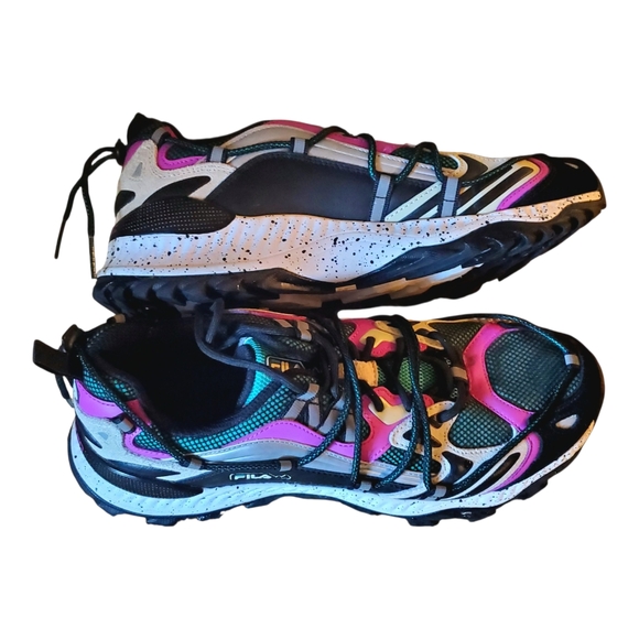 Fila Expeditioner Green Lake Pink Men's Sz 9 Athletic Hiking Shoes 1RM01550-303 - Picture 8 of 10